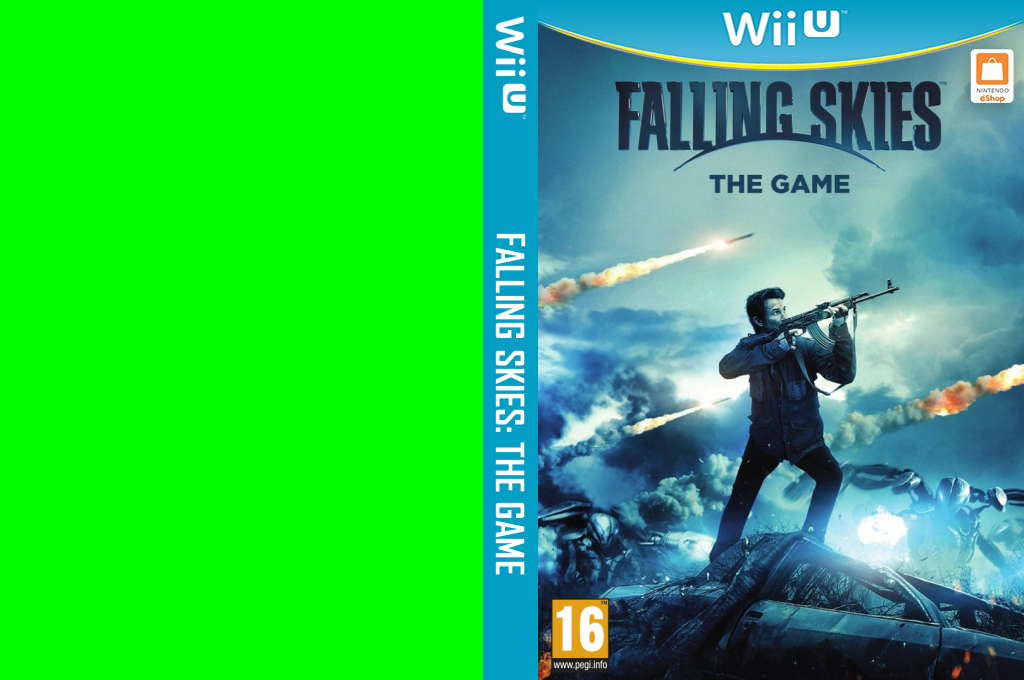 Falling Skies - The Game — box-texture (EU)
