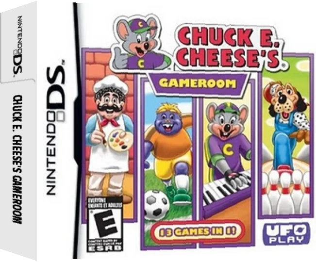 Chuck E. Cheese's Gameroom — box-3D (US)