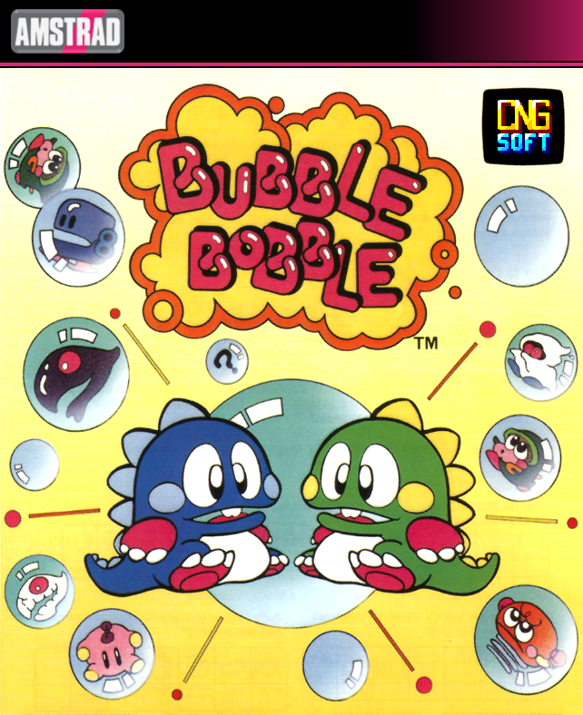 Bubble Bobble 4 CPC — box-scan (EU)