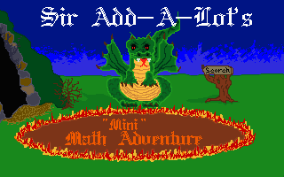 Sir Addalot's Mini Math Adventure box art