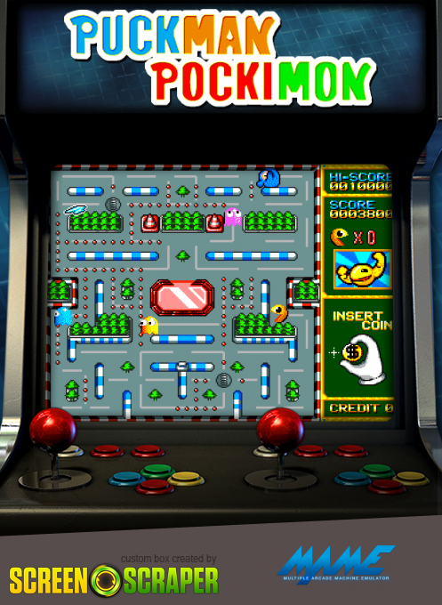 Puckman Pockimon box art