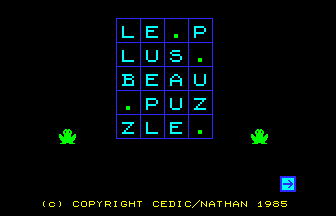 Plus Beau Puzzle, Le — sstitle (WOR)