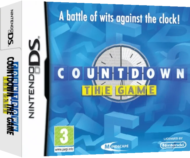 Countdown - The Game — box-3D (EU)