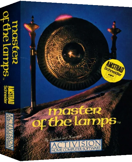 Master Of The Lamps — box-3D (EU)