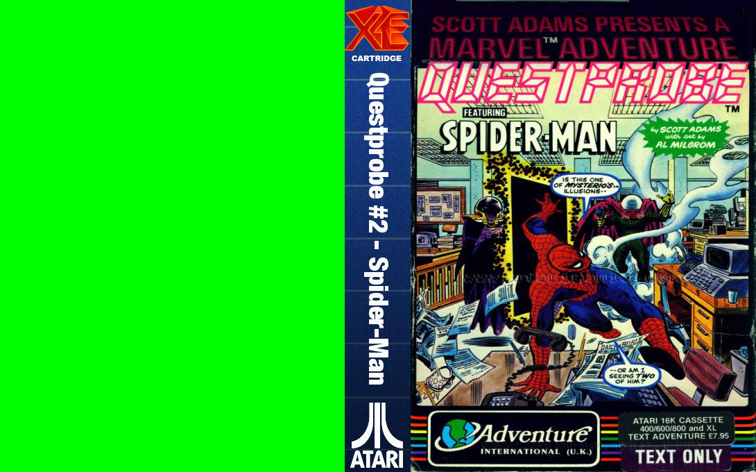 Questprobe #2 - Spider-Man — box-texture (UK)