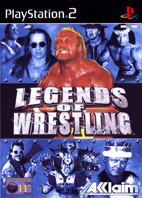 Legends Of Wrestling — box-2D (EU)