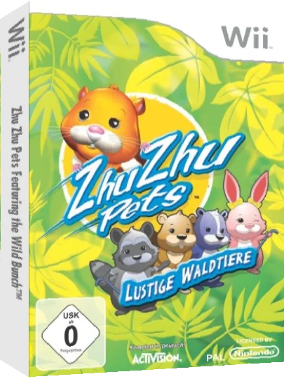 Zhu Zhu Pets - Featuring the Wild Bunch — box-3D (DE)