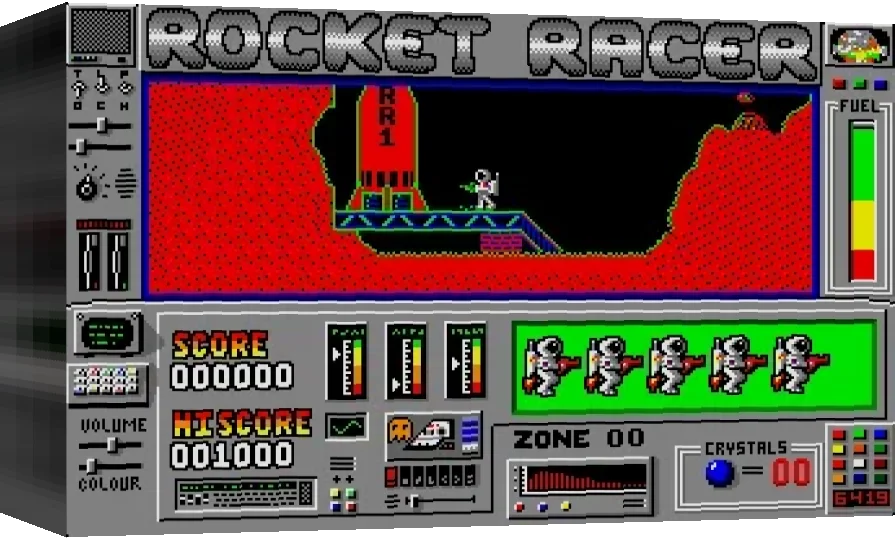 Rocket Racer — box-3D (WOR)