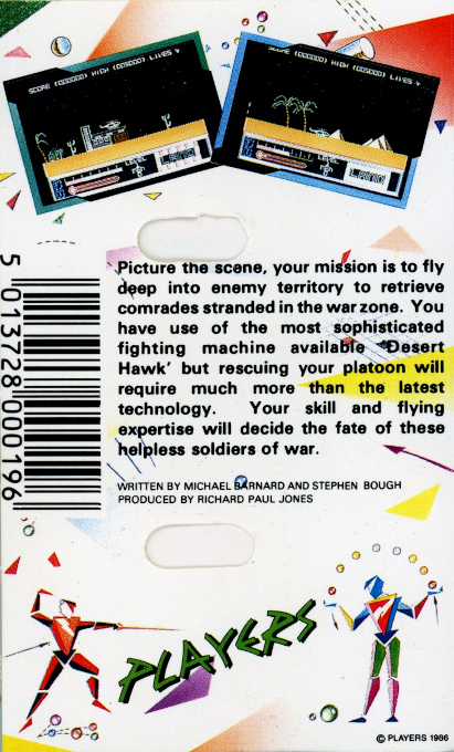 Desert Hawk — box-2D-back (EU)