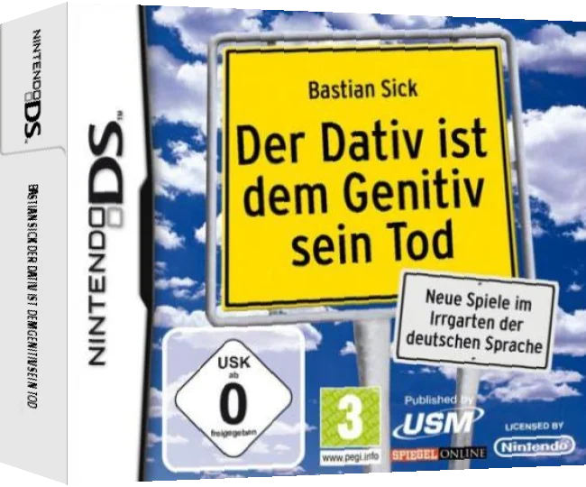 Bastian Sick - Der Dativ ist dem Genitiv sein Tod — box-3D (DE)