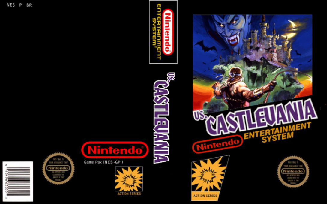 VS. Castlevania — box-texture (WOR)