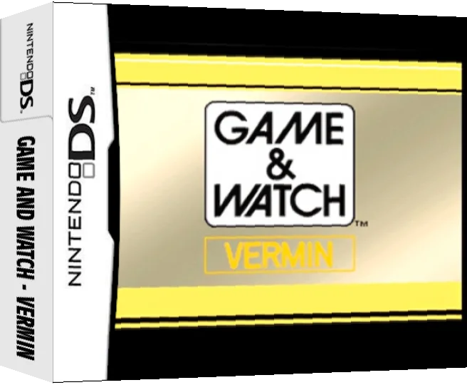 Game and Watch - Vermin — box-3D (WOR)