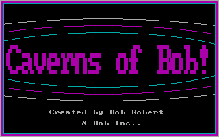 Caverns of Bob! box art