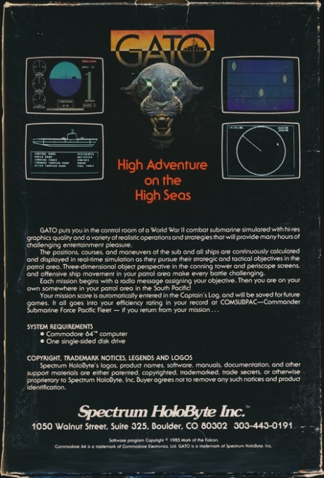 GATO — box-2D-back (US)