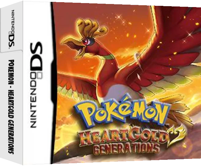 Pokemon - HeartGold Generations — box-3D (US)