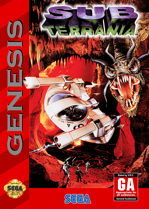 Sub-terrania box art