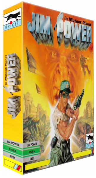 Jim Power in Mutant Planet — box-3D (EU)