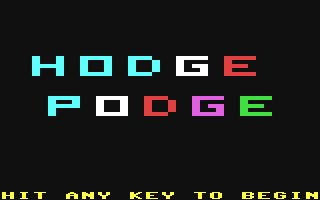 Hodge Podge : The Playful Alphabet — sstitle (WOR)