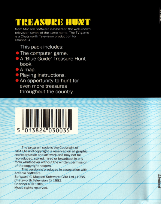 Treasure Hunt — box-2D-back (EU)