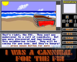 I Was A Cannibal For The Fbi — ss (WOR)