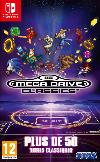 Sega Genesis/Mega Drive Classics — box-2D (FR)