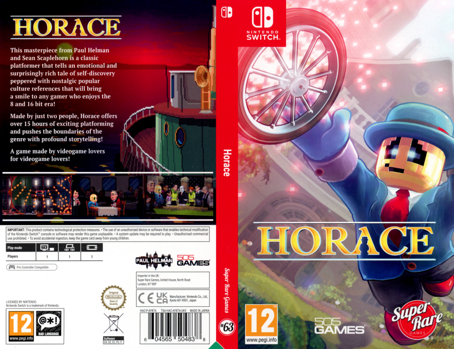 Horace — box-texture (EU)