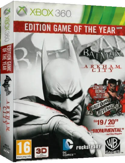 Batman Arkham Collection — box-3D (FR)