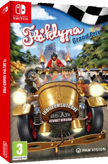 Flåklypa Grand Prix — box-3D (EU)