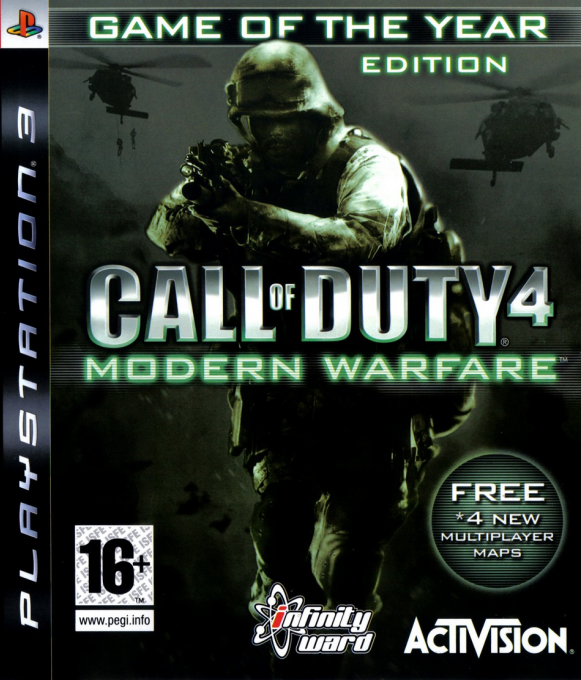 Call of Duty 4 - Modern Warfare — box-2D (EU)