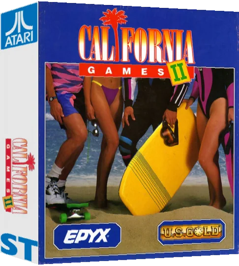 California Games 2 — box-3D (EU)