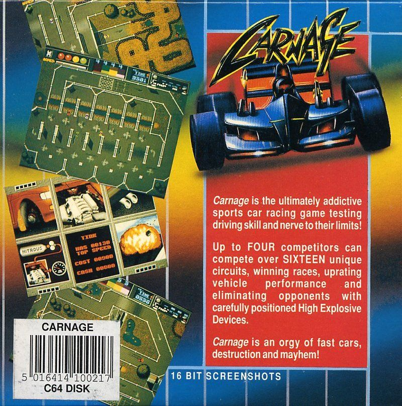 Carnage — box-2D-back (EU)