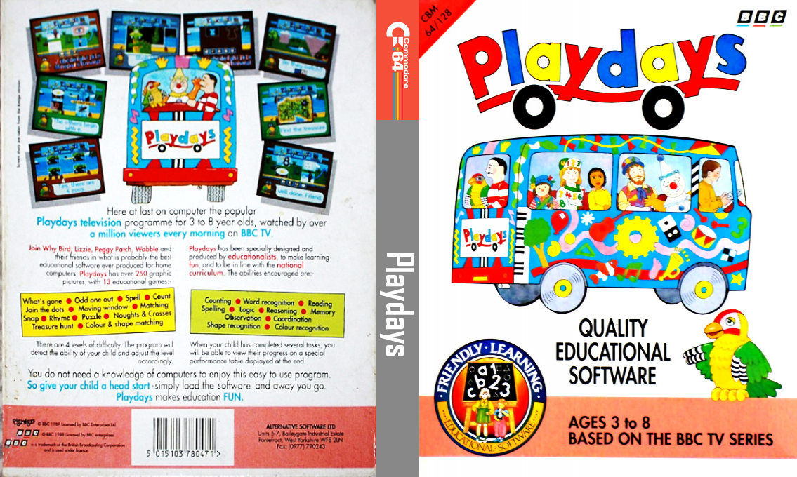 Playdays — box-texture (EU)