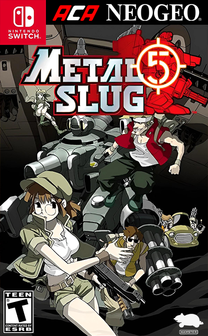 Aca Neogeo Metal Slug 5 box art