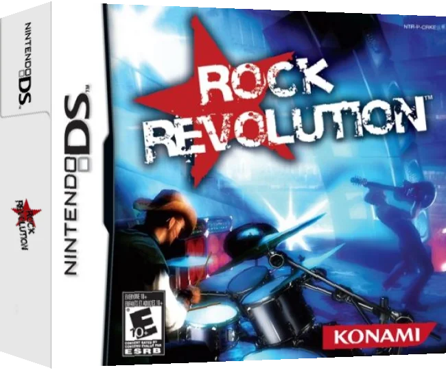 Rock Revolution — box-3D (US)