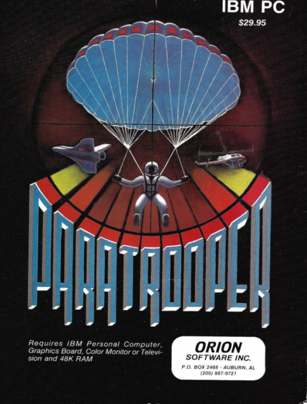 Paratrooper box art
