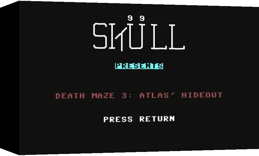 Death Maze 3 : Atlas' Hideout — box-3D (WOR)