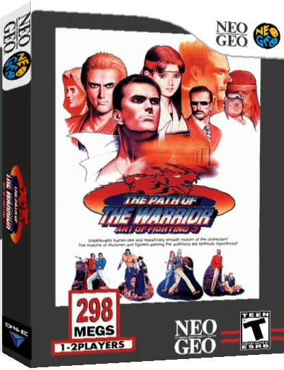 Path Of The Warrior - Art Of Fighting 3, The — box-3D (US)
