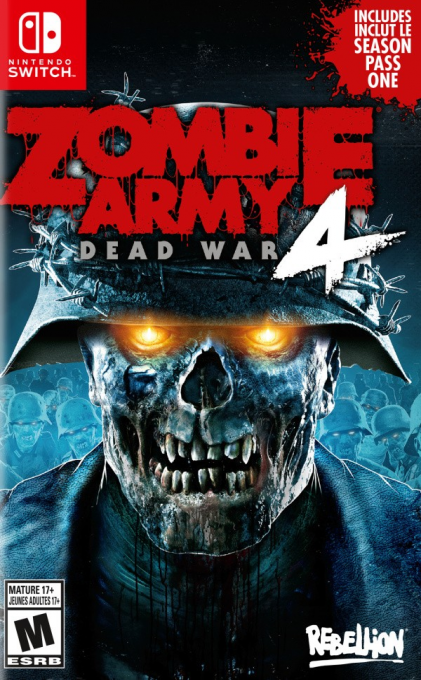 Zombie Army 4 Dead War box art