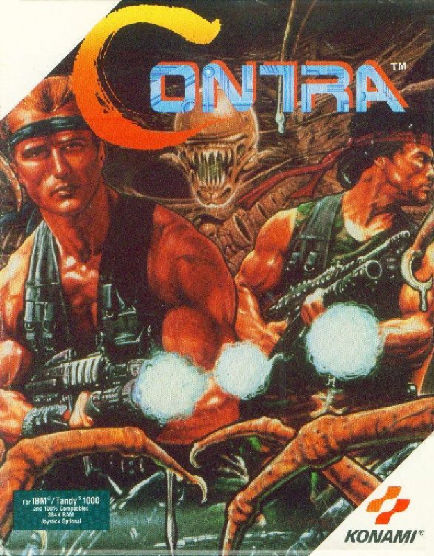 Contra box art