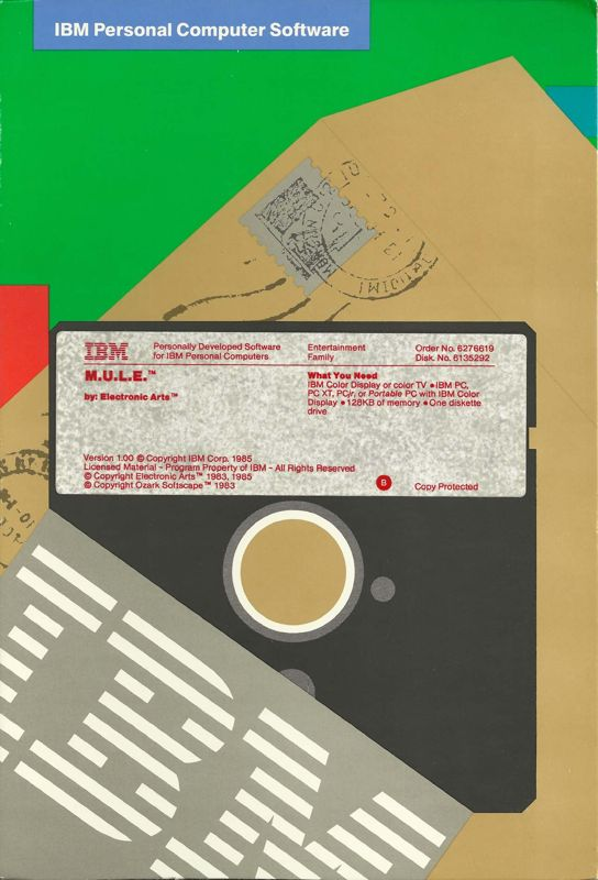 M.U.L.E. box art