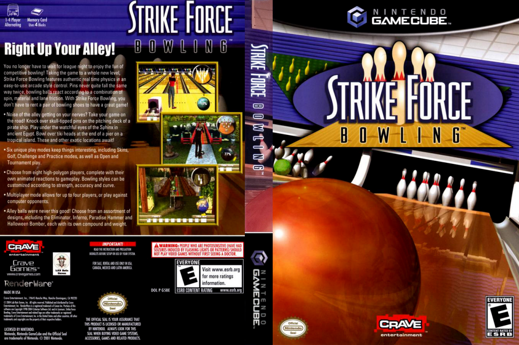 Strike Force Bowling — box-texture (US)