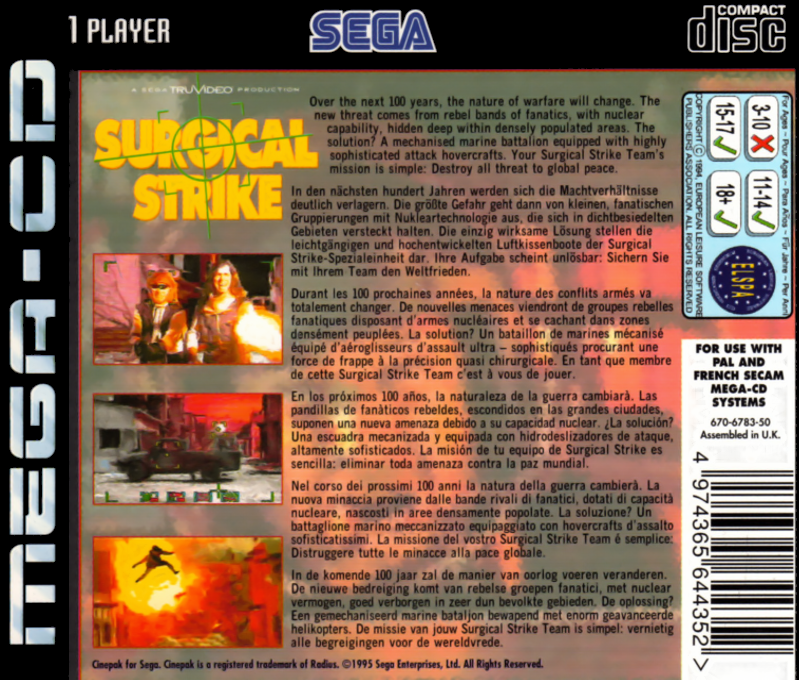 Surgical Strike — box-2D-back (EU)