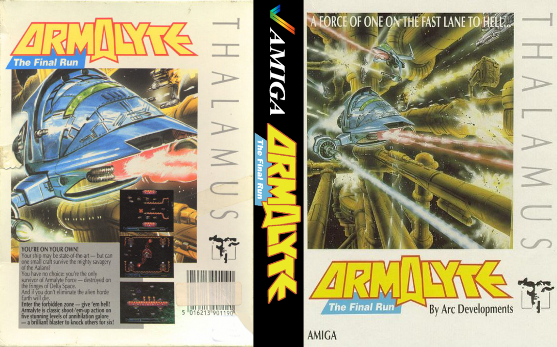 Armalyte - The Final Run — box-texture (WOR)