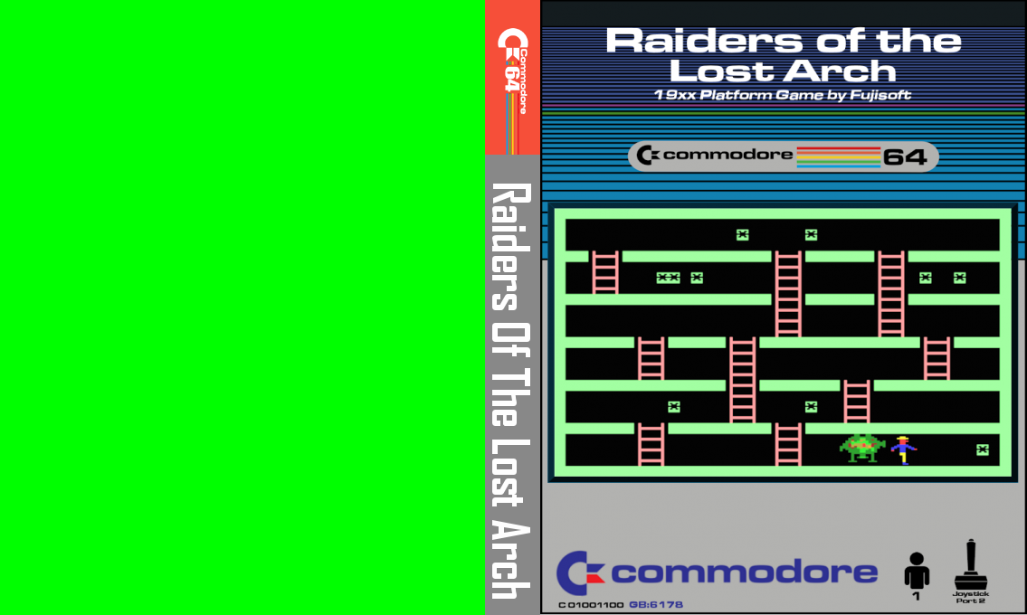 Raiders of the Lost Arch — box-texture (CUS)