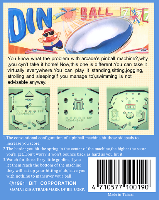 Dino Ball — box-2D-back (WOR)