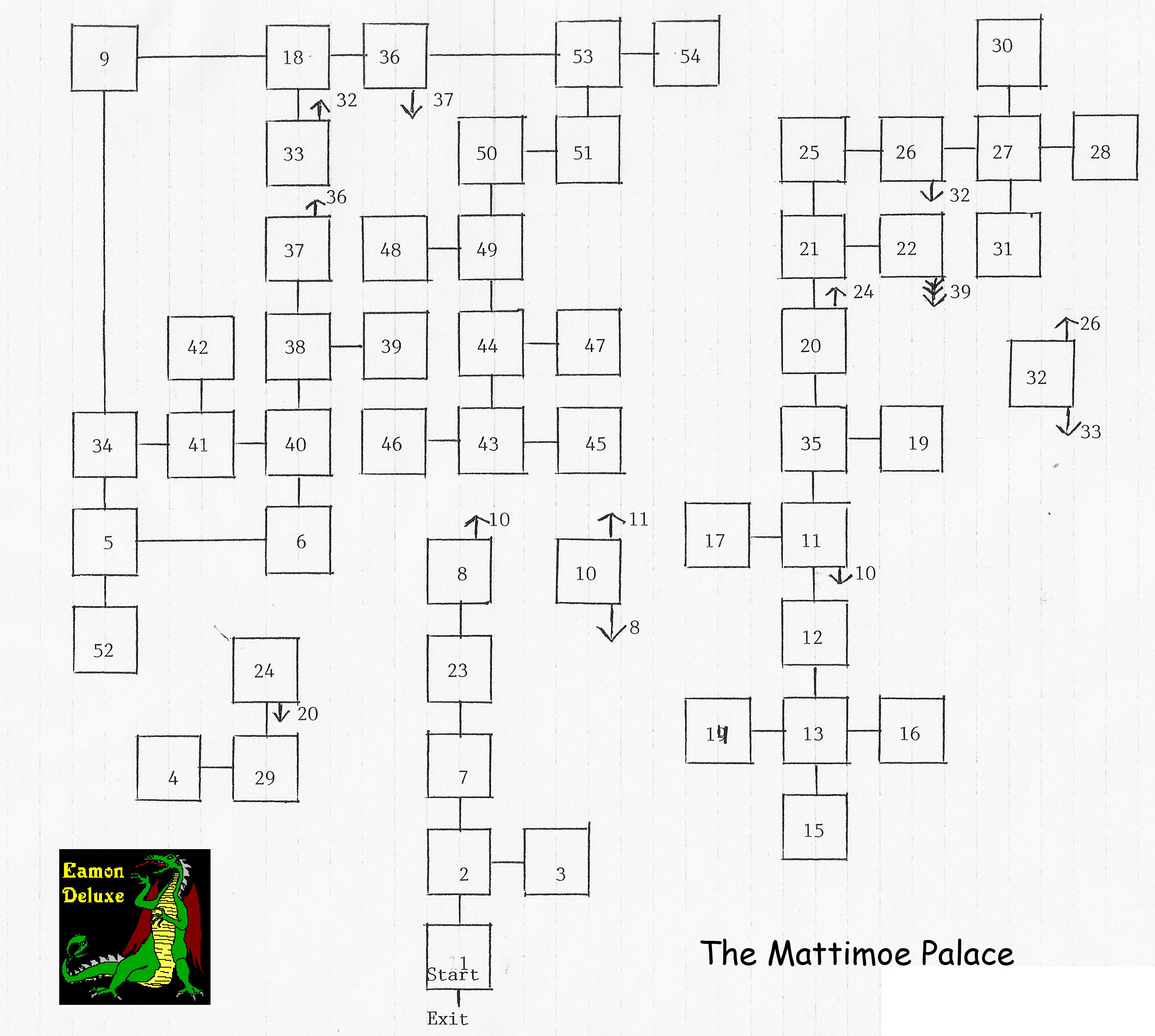 Eamon 125 - The Mattimoe Palace — maps