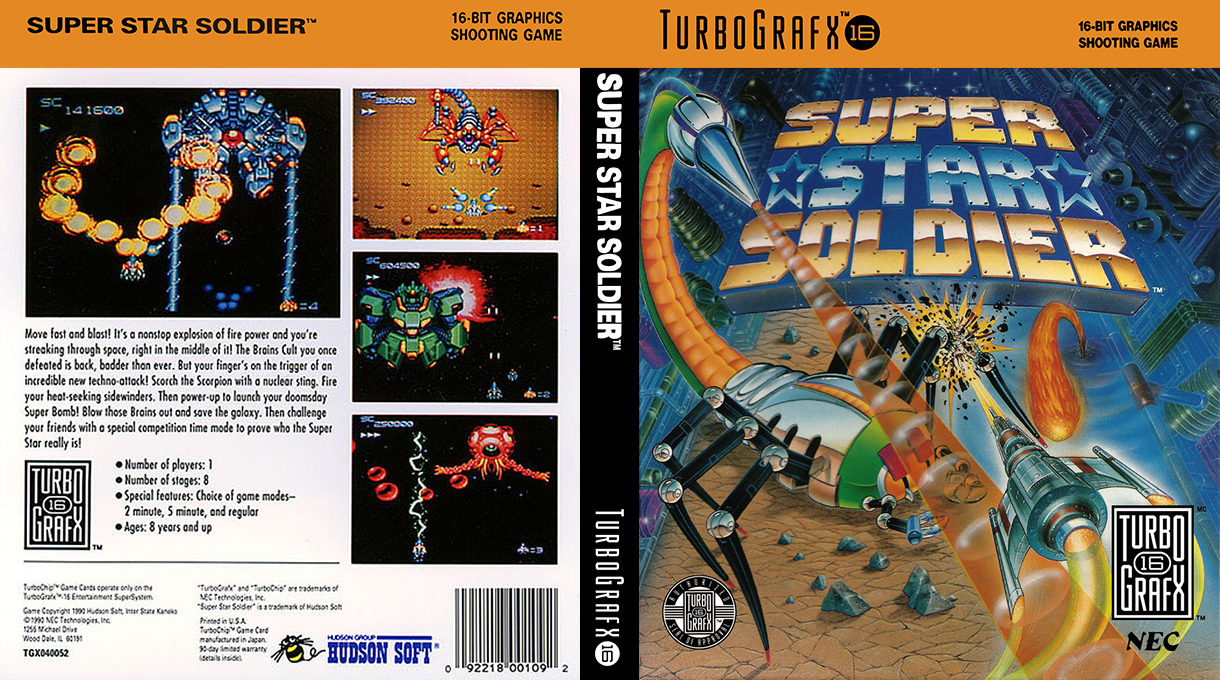 Super Star Soldier — box-texture (US)