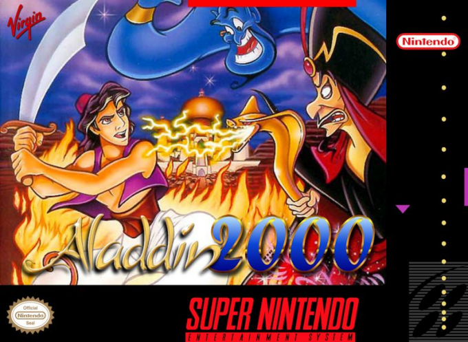 Aladdin 2000 box art