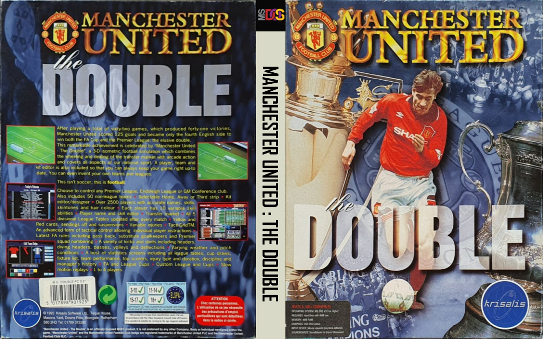 Manchester United - The Double — box-texture (EU)