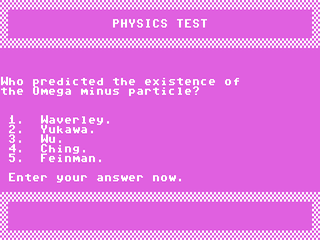 Physics Test - 'o' And 'a' Level — ss (WOR)